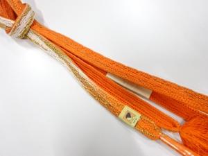 未使用品　正絹　手組帯締め